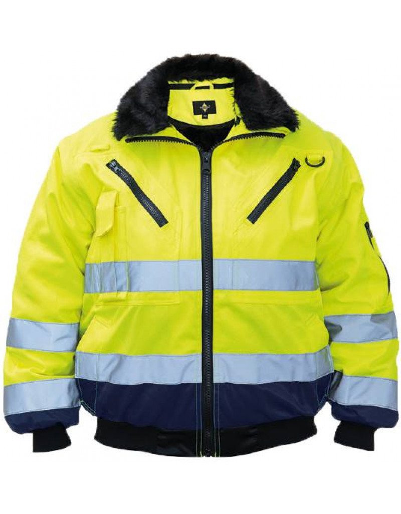 Jachetă de lucru pilot pentru vizibilitate înaltă